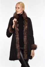 Load image into Gallery viewer, Fur Reversible Lightweight Coat