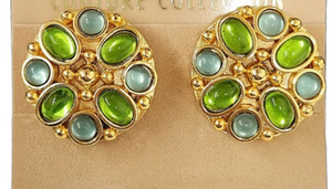 Kenneth Jay Lane Clip Earrings