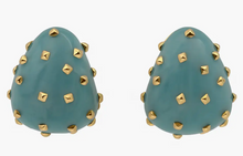 Load image into Gallery viewer, Studded Resin Earrings
