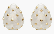 Load image into Gallery viewer, Mother of Pearl Studded Earrings
