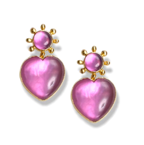 Pink Tourmaline Earrings